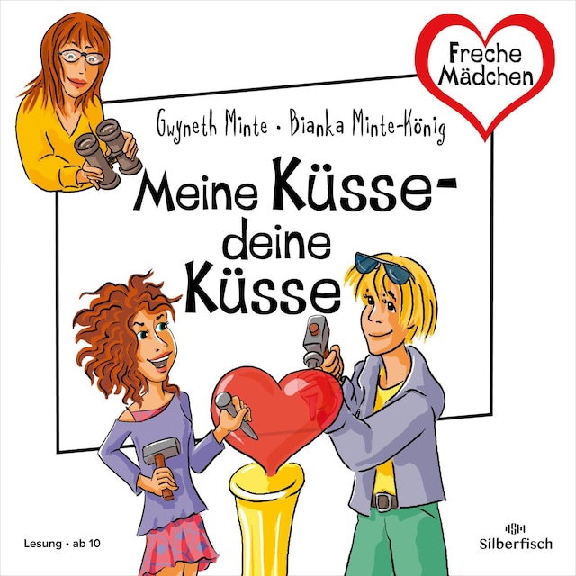 Couverture de livre pour Freche Mädchen: Meine Küsse – deine Küsse