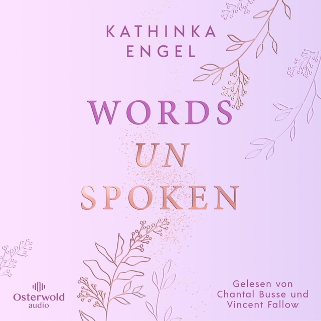 Buchcover für Words unspoken (Badger-Books-Reihe 1)