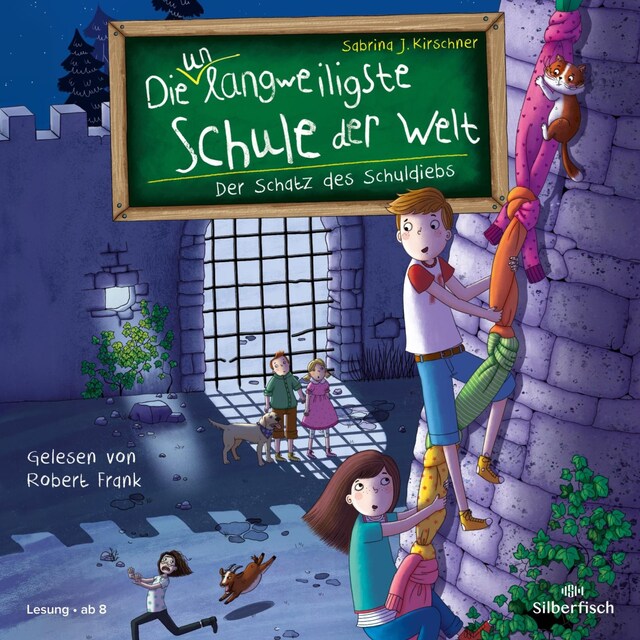 Bokomslag för Die unlangweiligste Schule der Welt 10: Der Schatz des Schuldiebs