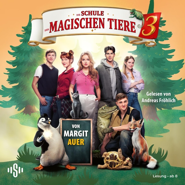 Buchcover für Die Schule der magischen Tiere 3: Das Hörbuch zum Film