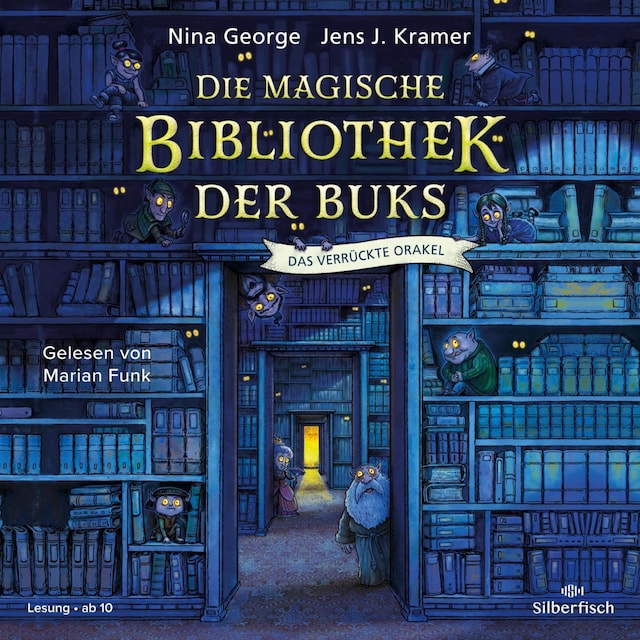Book cover for Die magische Bibliothek der Buks 1: Das verrückte Orakel