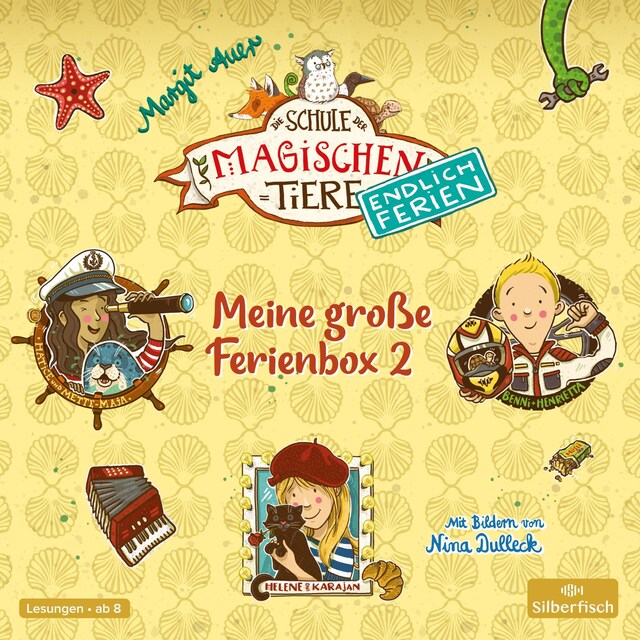 Portada de libro para Die Schule der magischen Tiere - Endlich Ferien: Meine große Ferienbox 2