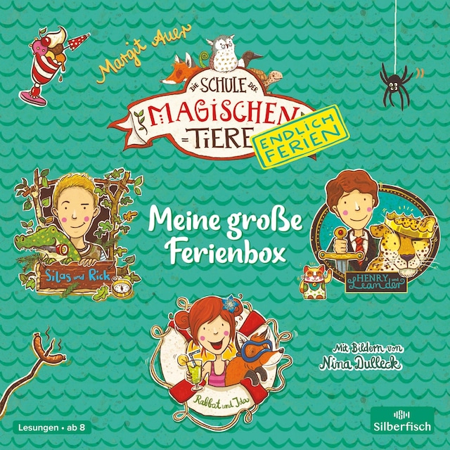 Kirjankansi teokselle Die Schule der magischen Tiere - Endlich Ferien: Meine große Ferienbox