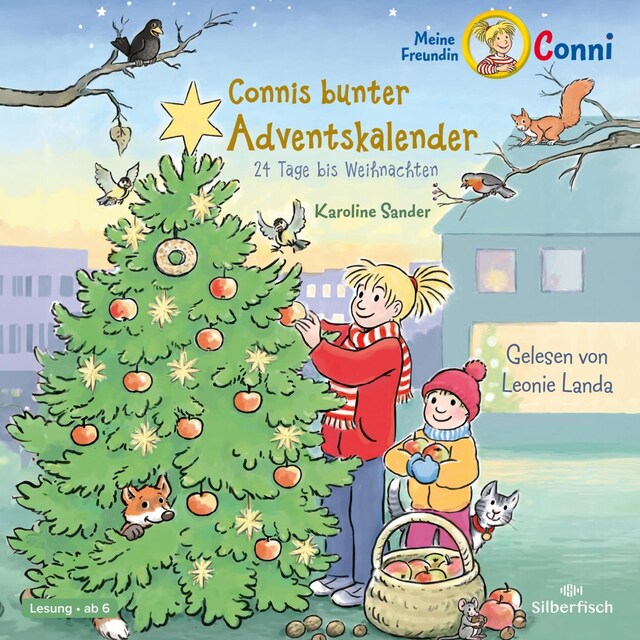 Buchcover für Connis bunter Adventskalender