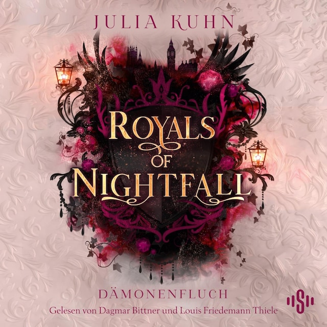 Boekomslag van Royals of Nightfall. Dämonenfluch (Royal Shadows 1)