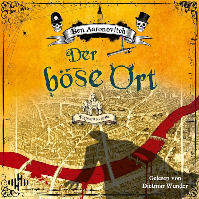 Buchcover für Der böse Ort (Die Flüsse-von-London-Reihe (Peter Grant) 4)