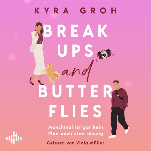 Book cover for Breakups and Butterflies