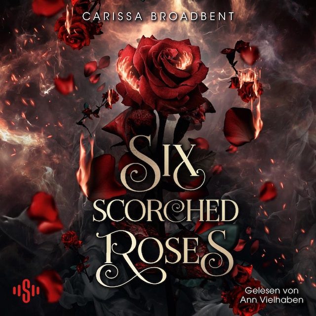 Boekomslag van Six Scorched Roses (Crowns of Nyaxia)