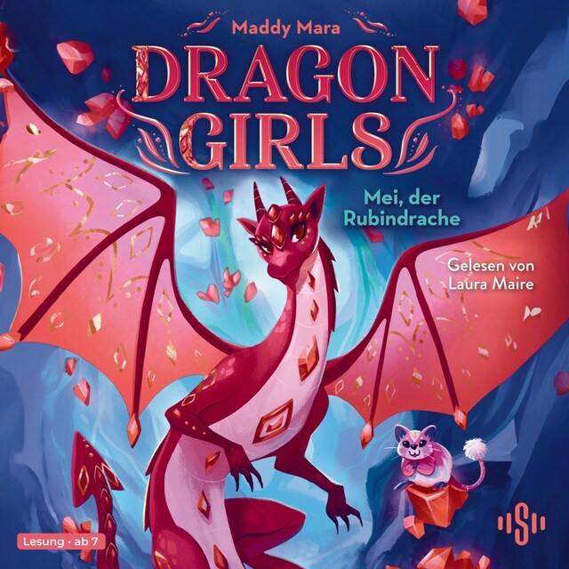 Book cover for Dragon Girls – Mei, der Rubindrache (Dragon Girls 4)