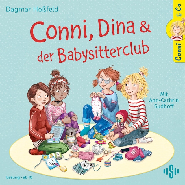 Buchcover für Conni & Co 12: Conni, Dina und der Babysitterclub