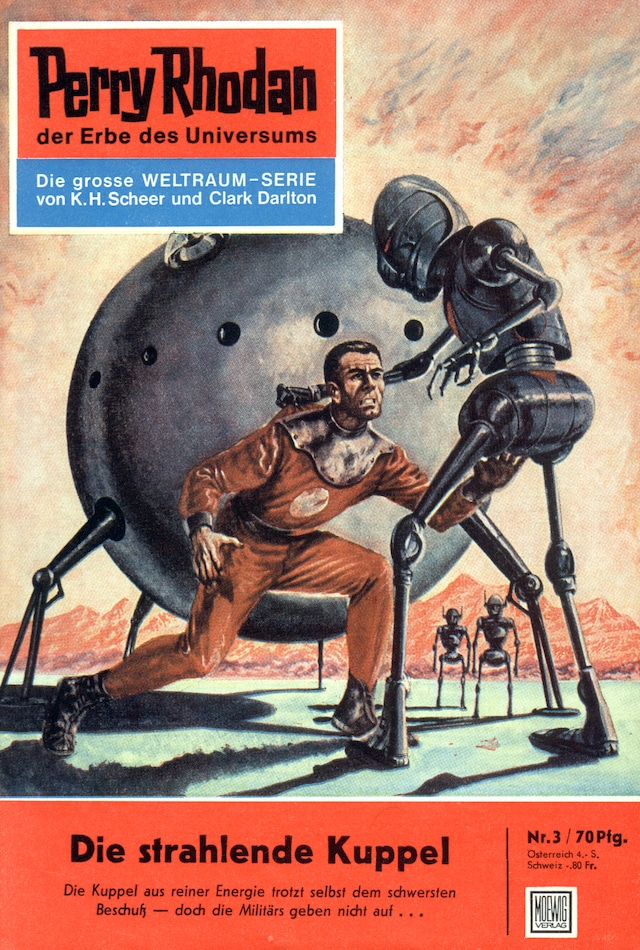 Buchcover für Perry Rhodan 3: Die strahlende Kuppel