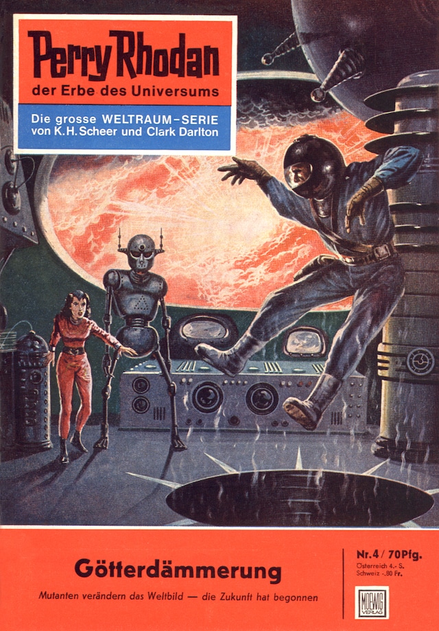 Book cover for Perry Rhodan 4: Götterdämmerung