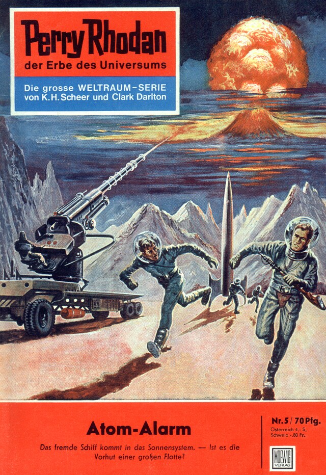 Book cover for Perry Rhodan 5: Atom-Alarm