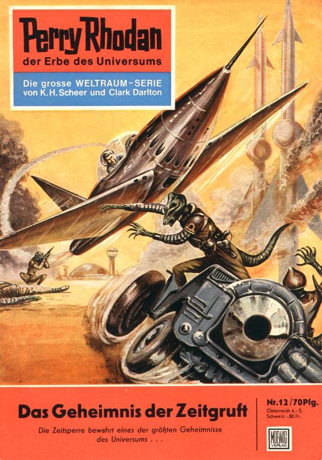 Bogomslag for Perry Rhodan 12: Das Geheimnis der Zeitgruft