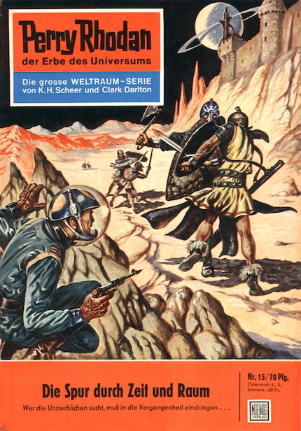 Perry Rhodan 15: Die Spur durch Zeit und Raum bookCoverFor