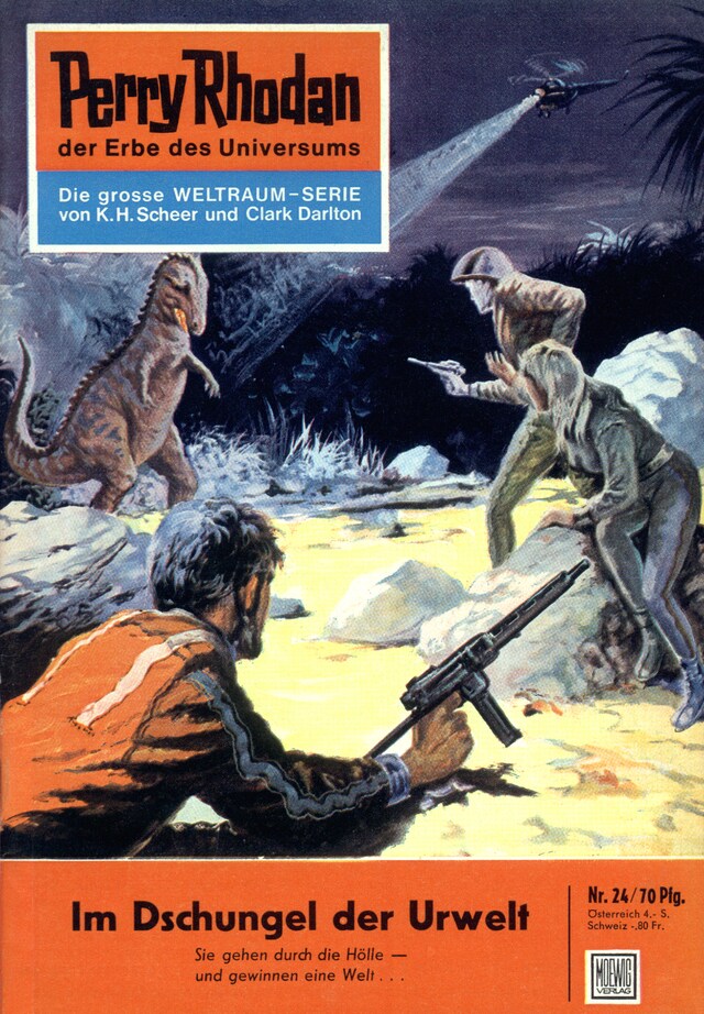 Book cover for Perry Rhodan 24: Im Dschungel der Urwelt