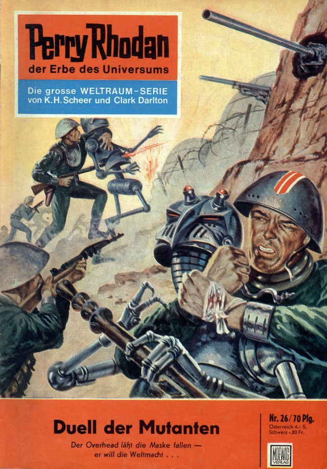 Book cover for Perry Rhodan 26: Duell der Mutanten