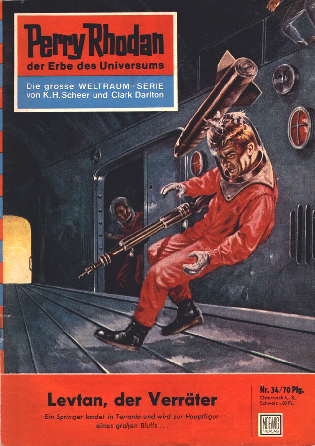 Book cover for Perry Rhodan 34: Levtan, der Verräter