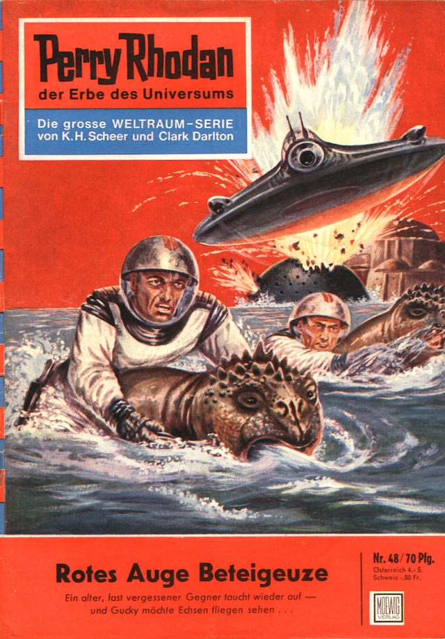 Book cover for Perry Rhodan 48: Rotes Auge Beteigeuze