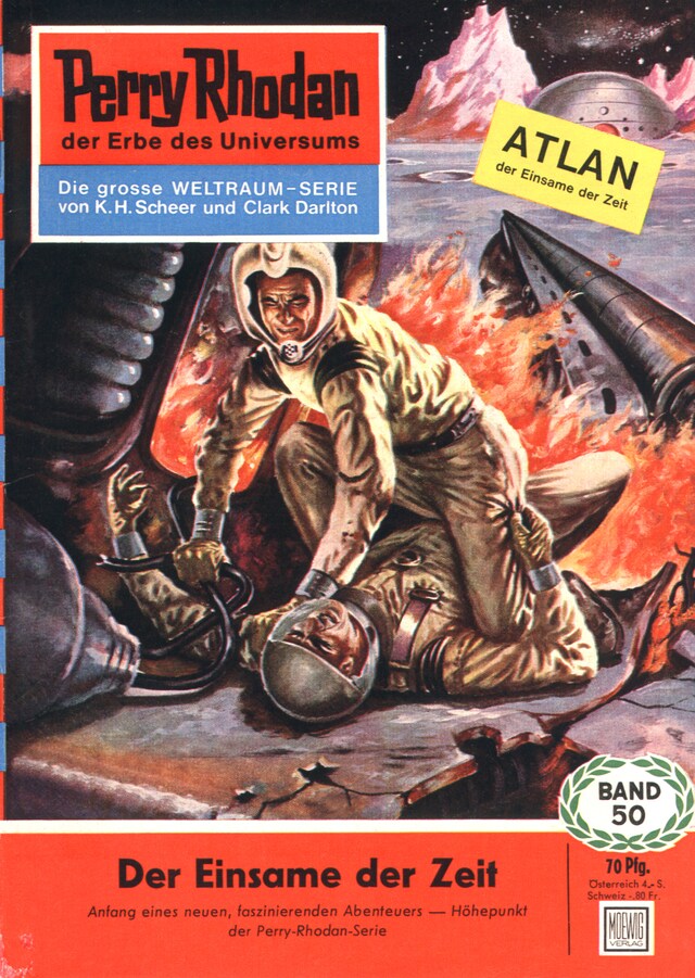 Book cover for Perry Rhodan 50: Der Einsame der Zeit