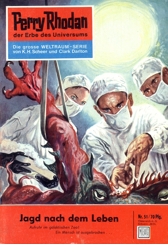 Book cover for Perry Rhodan 51: Jagd nach dem Leben