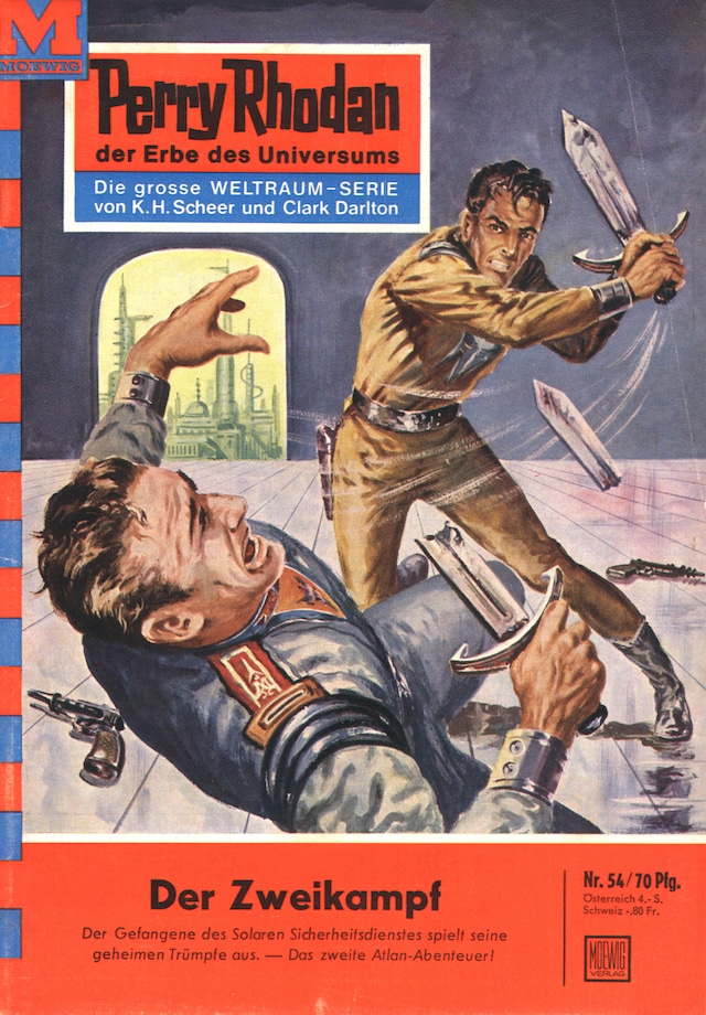 Book cover for Perry Rhodan 54: Der Zweikampf