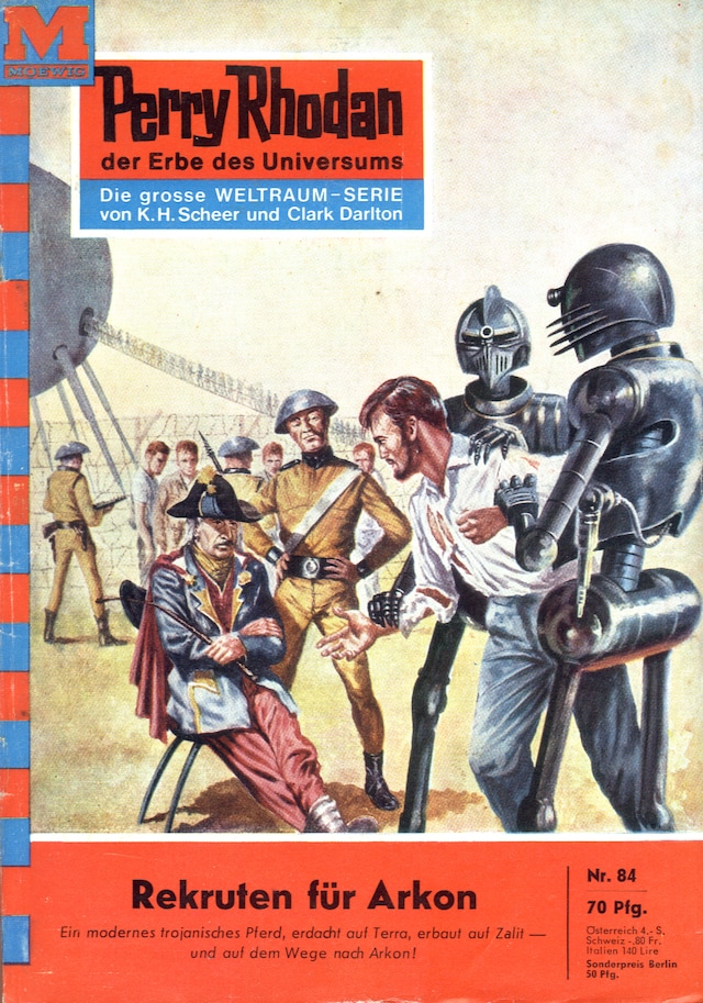 Book cover for Perry Rhodan 84: Rekruten für Arkon