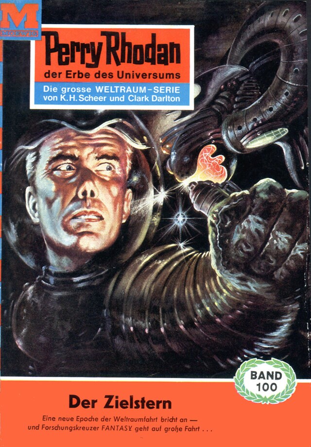 Boekomslag van Perry Rhodan 100: Der Zielstern