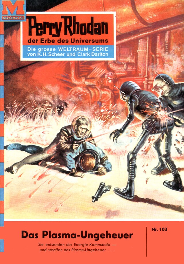 Bokomslag for Perry Rhodan 103: Das Plasma-Ungeheuer