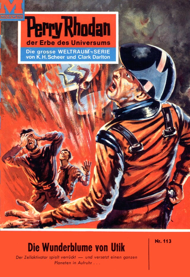 Buchcover für Perry Rhodan 113: Die Wunderblume von Utik