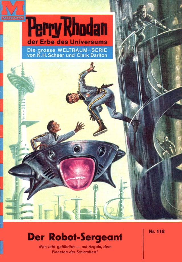 Book cover for Perry Rhodan 118: Der Robot-Sergeant