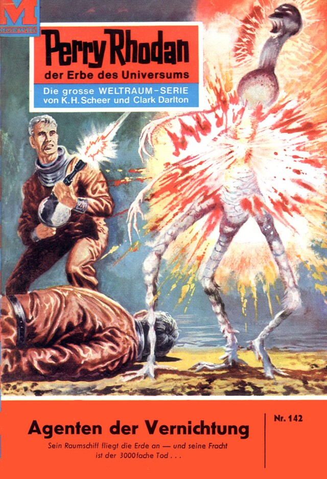 Buchcover für Perry Rhodan 142: Agenten der Vernichtung