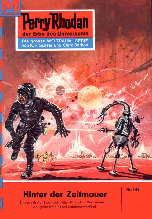 Buchcover für Perry Rhodan 146: Hinter der Zeitmauer