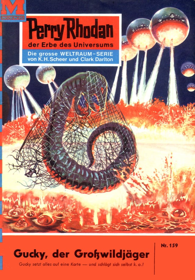 Book cover for Perry Rhodan 159: Gucky, der Großwildjäger