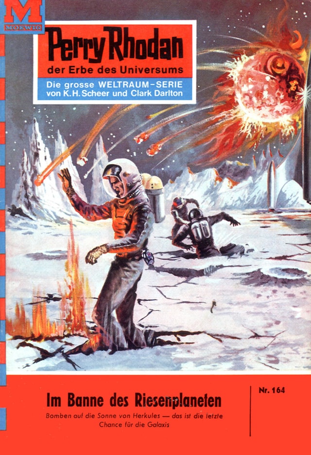 Buchcover für Perry Rhodan 164: Im Bann des Riesenplaneten