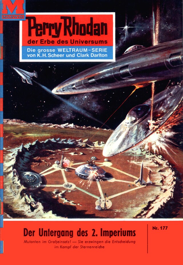 Buchcover für Perry Rhodan 177: Der Untergang des 2. Imperiums