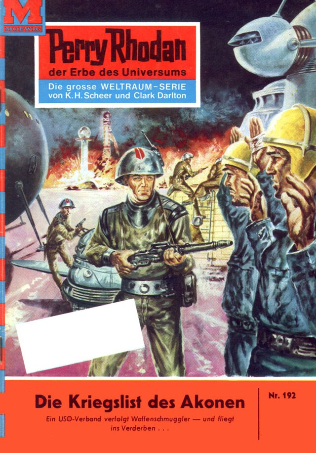 Buchcover für Perry Rhodan 192: Die Kriegslist des Akonen