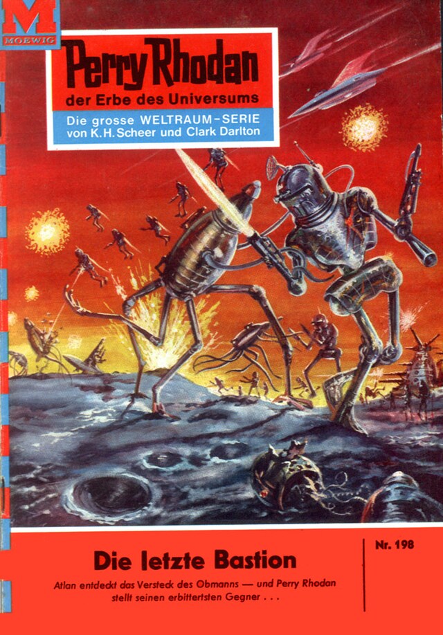 Buchcover für Perry Rhodan 198: Die letzte Bastion