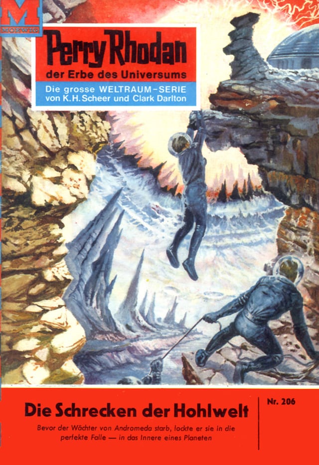 Book cover for Perry Rhodan 206: Die Schrecken der Hohlwelt