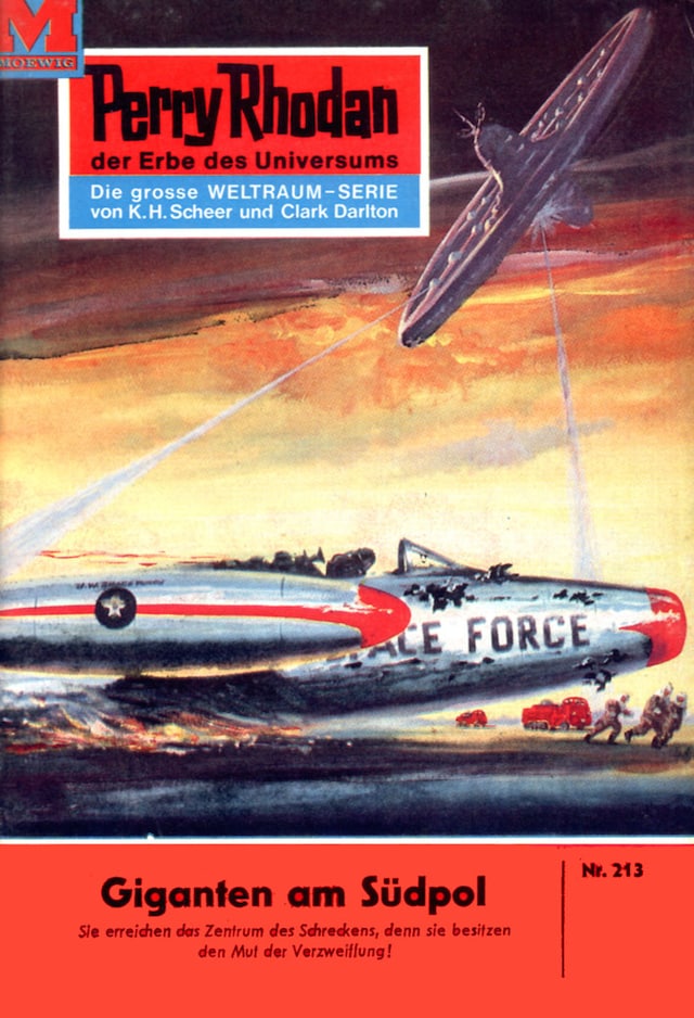 Book cover for Perry Rhodan 213: Giganten am Südpol