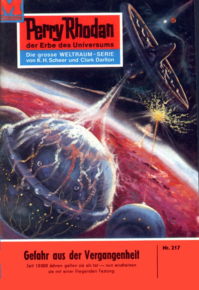Book cover for Perry Rhodan 217: Gefahr aus der Vergangenheit