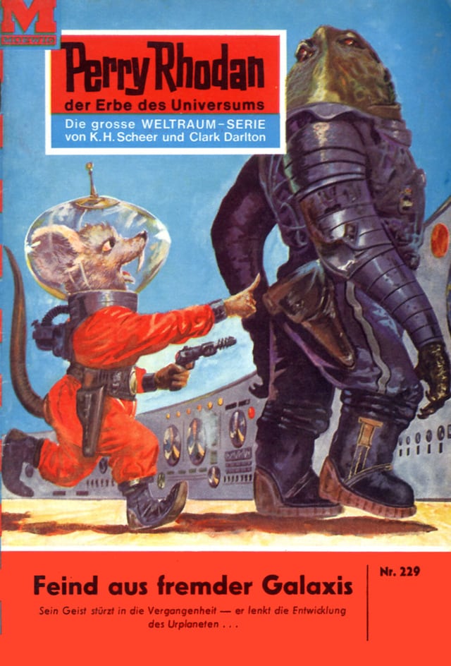 Book cover for Perry Rhodan 229: Feind aus fremder Galaxis