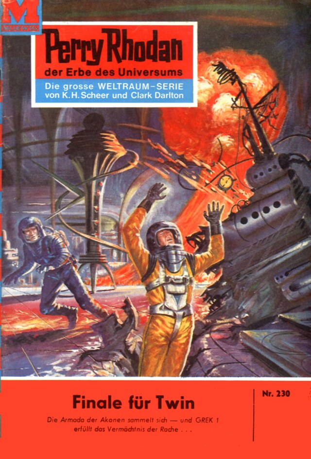 Buchcover für Perry Rhodan 230: Finale für Twin