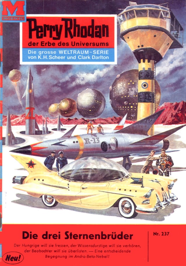 Book cover for Perry Rhodan 237: Die drei Sternenbrüder