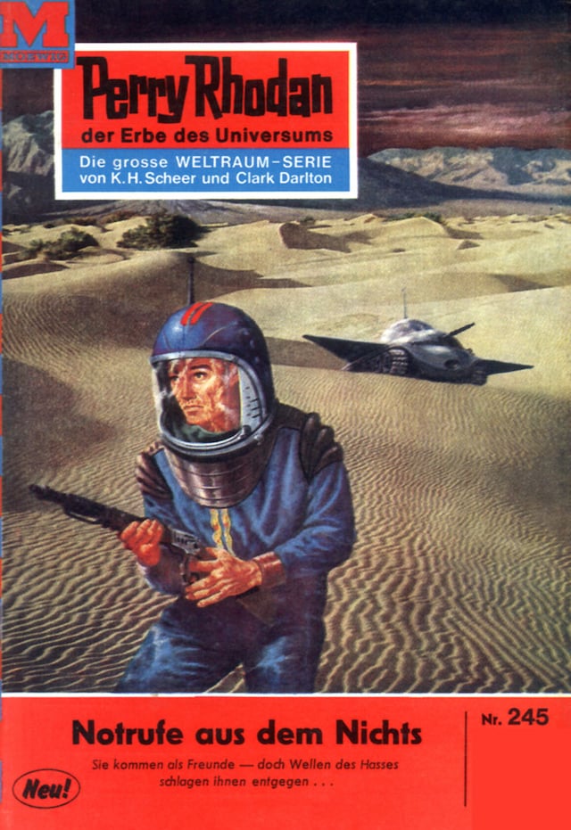 Book cover for Perry Rhodan 245: Notrufe aus dem Nichts