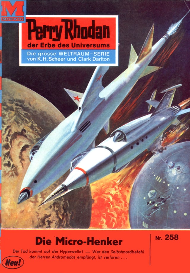 Buchcover für Perry Rhodan 258: Die Mikro-Henker