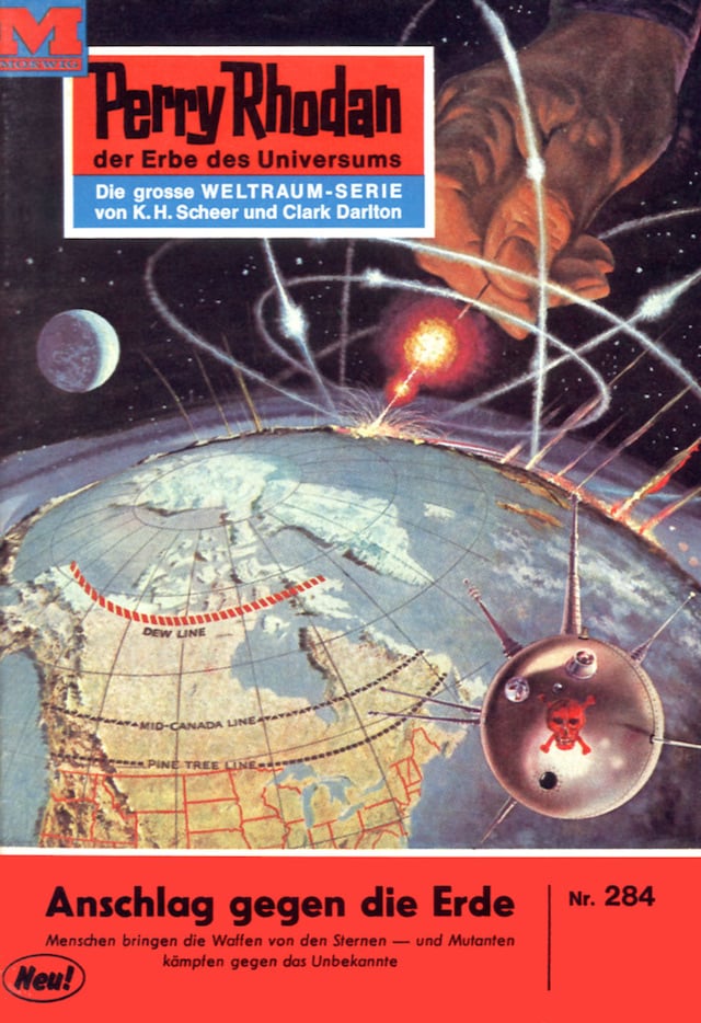 Okładka książki dla Perry Rhodan 284: Anschlag gegen die Erde