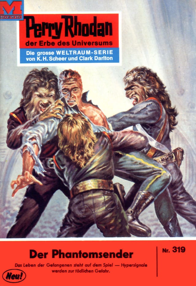 Book cover for Perry Rhodan 319: Der Phantomsender