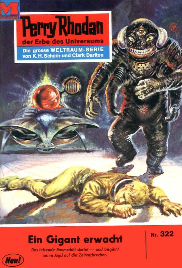 Book cover for Perry Rhodan 322: Ein Gigant erwacht