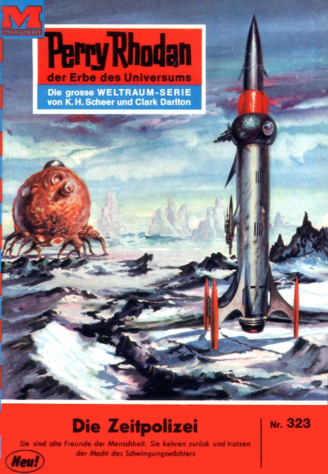 Book cover for Perry Rhodan 323: Die Zeitpolizei